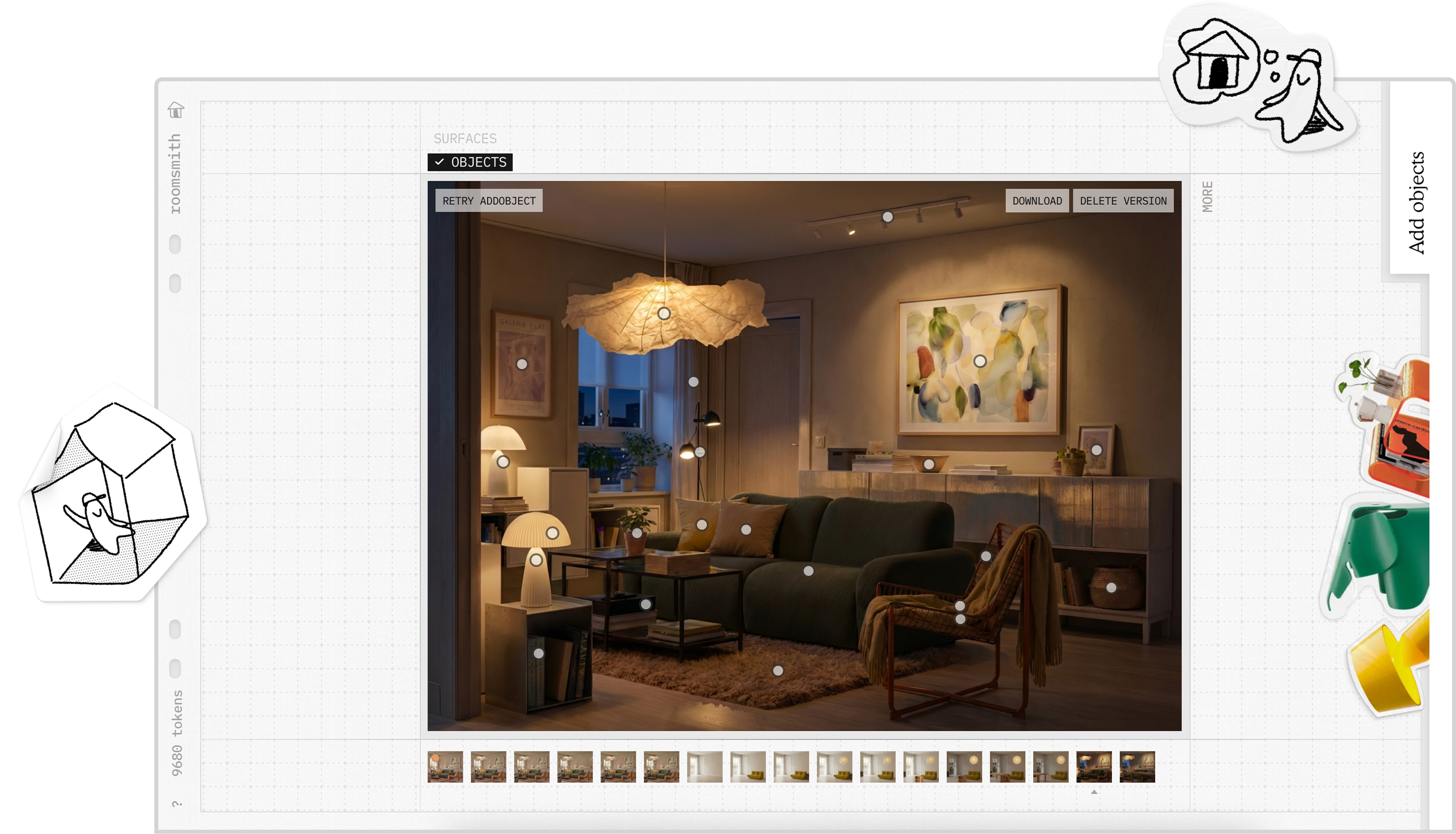 A tool to realistically visualise furniture in your home