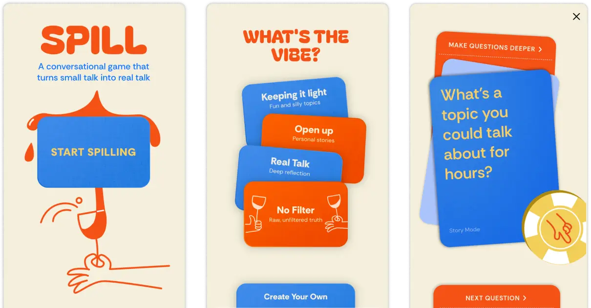Conversational game for any occasion